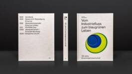 125 Jahre Emschergenossenschaft, Editorial Design by Melville Brand Design Munich 