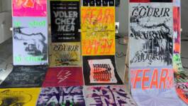 Slanted design magazines with colourful covers, founded by Lars Harmsen